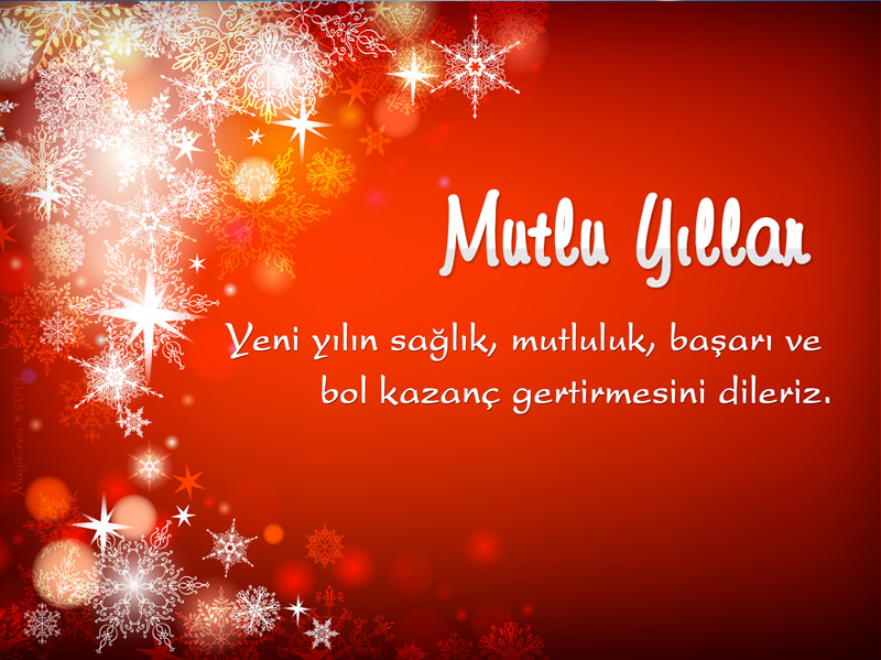 Yeni Yılınız Kutlu Olsun